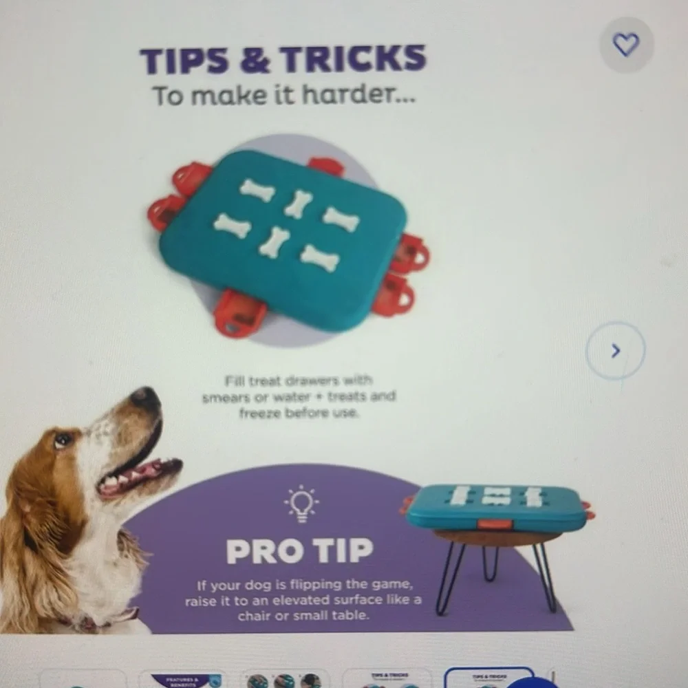 Outward Hound Nina Ottoson Casino Puzzle Game Dog Toy NWOT